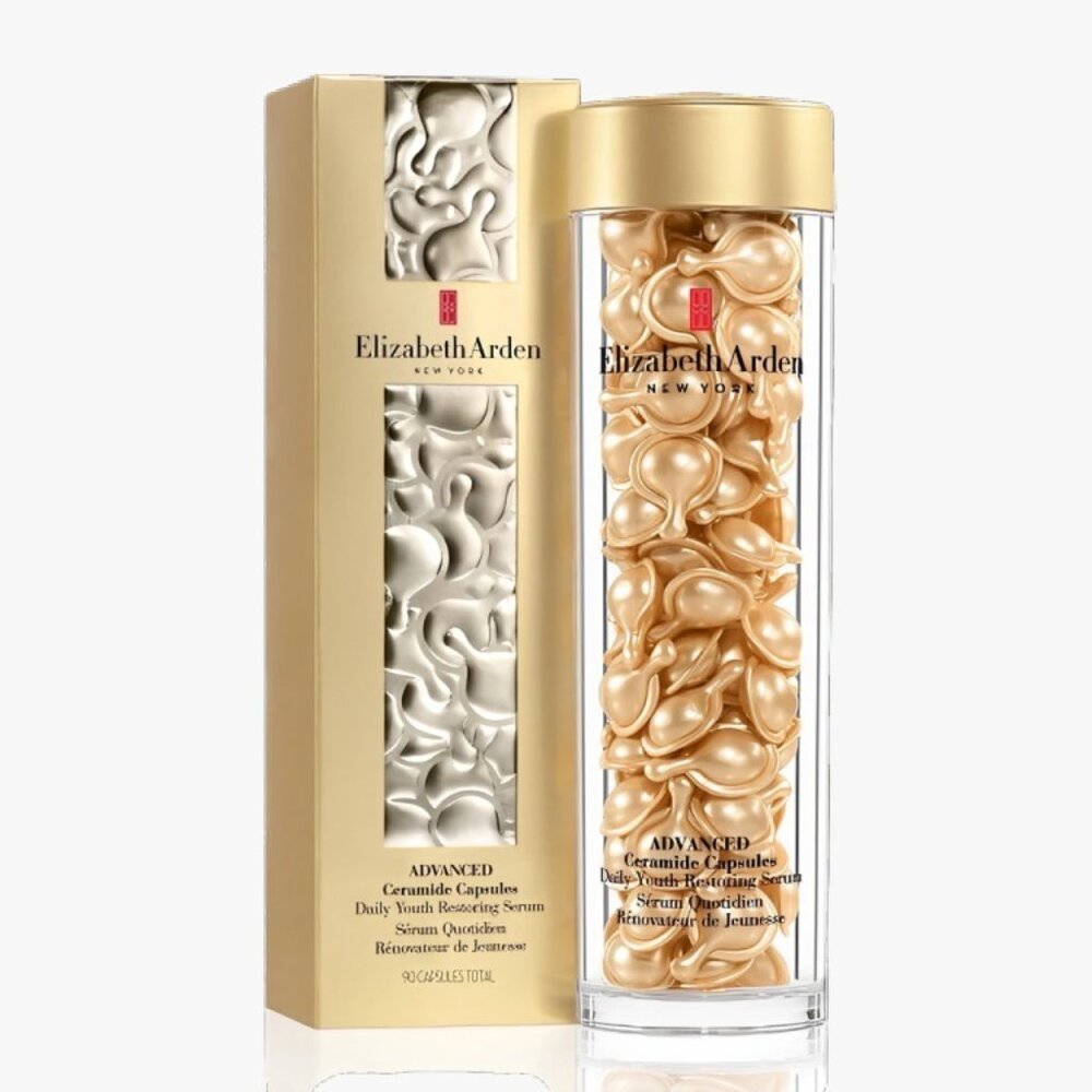 Elizabeth Arden Ceramide Capsules Daily Youth Restoring Serum – 90 Capsules - Picture 2 of 7